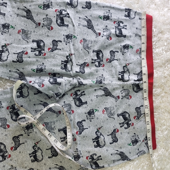 Wondershop Christmas Animals Women's Pajama Pants, Gray, XXL - Picture 5 of 7